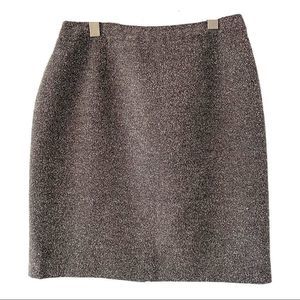 Fairweather textured pencil skirt small EUC black